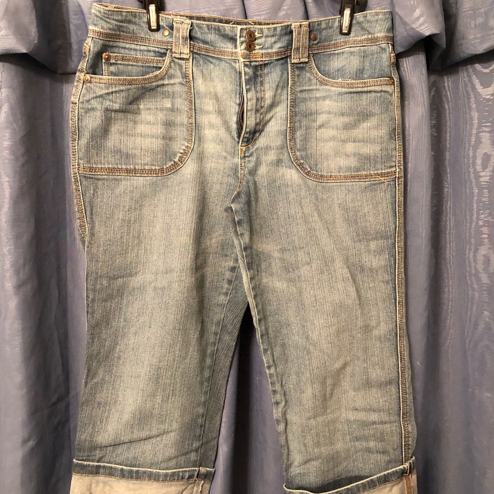 Jeanstar relaxed cropped jeans